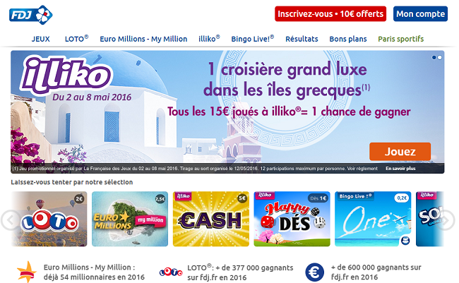 Lottery Tickets - FRANCIA - FRANCE - LOTTERIA ISTANTANEA - LOTTERY TICKET -  GRATTA E VINCI - ILLIKO BINGO - € 2,00