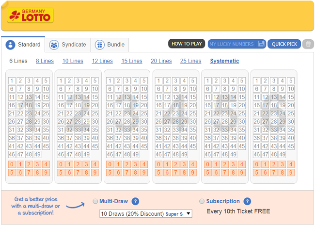 latest german lotto results