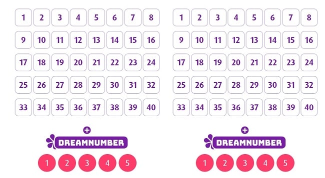 lotto paper for eurodreams